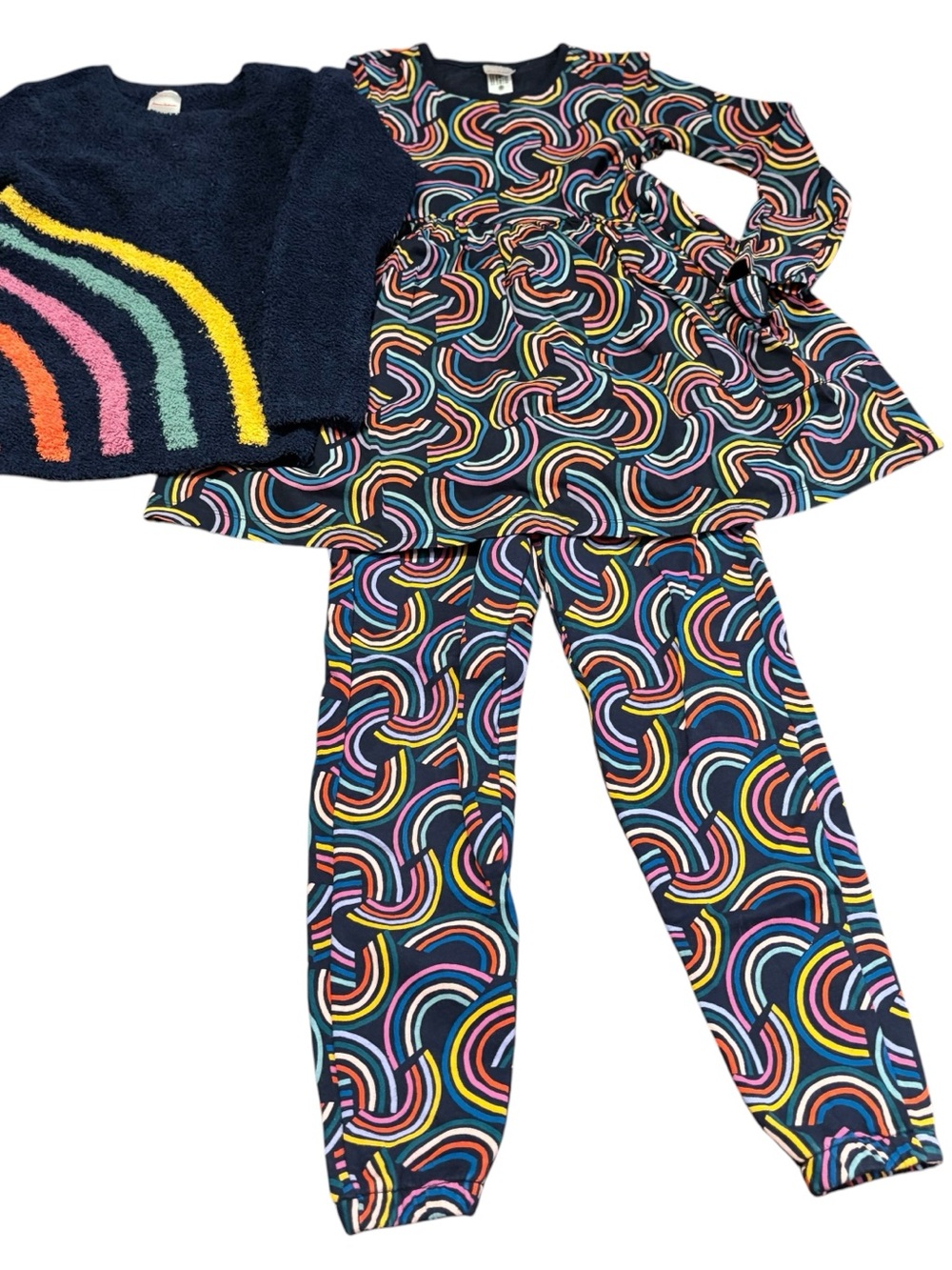 Hanna Andersson Size 8 Pants, dress and sweater